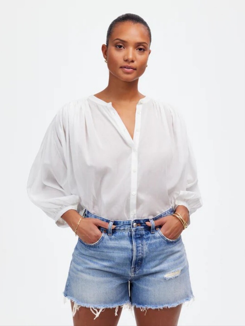 NWT Madewell Curvy Brynn Short Hallstead Wash Size 29